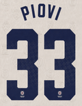 OFFICIAL NAME SET PIOVI #33 CRUZ AZUL 2026-2027 AWAY SHIRT