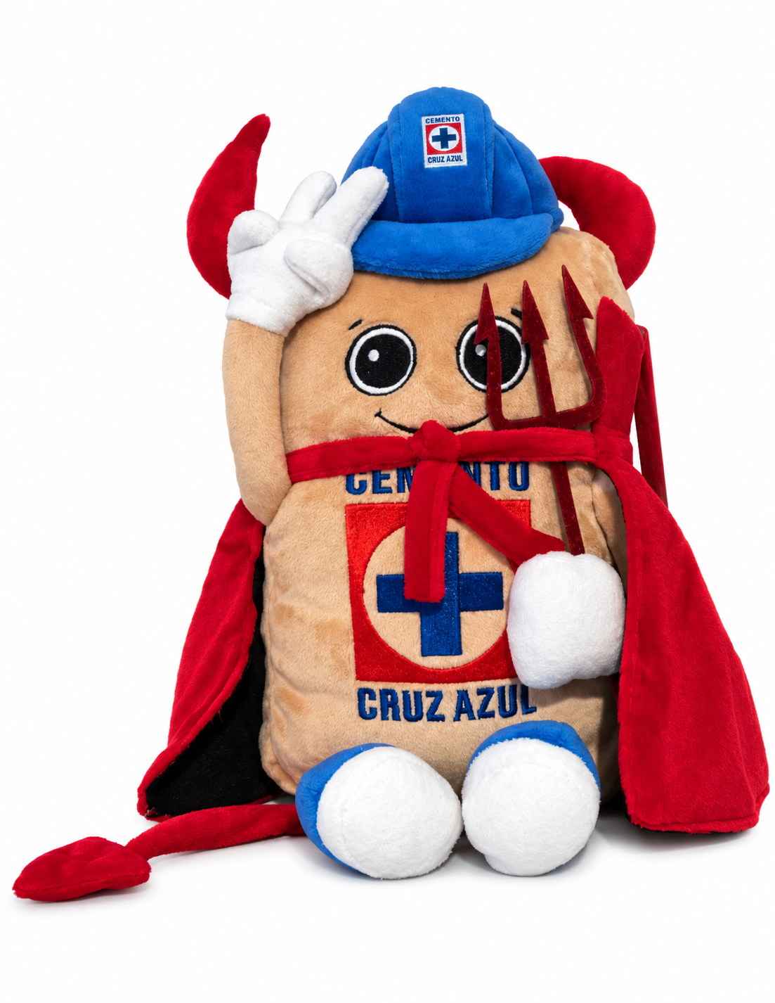 Official Cruz Azul Mascot Cruzazulito Stuffed Toy Halloween 2025