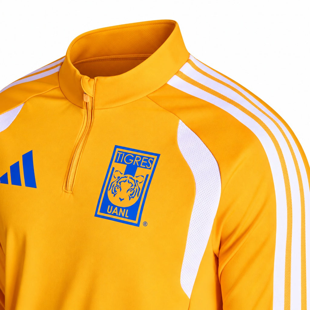 NEW TIGRES UANL TRAINING HALF ZIP SWEATSHIRT TIRO 26 2026-2027