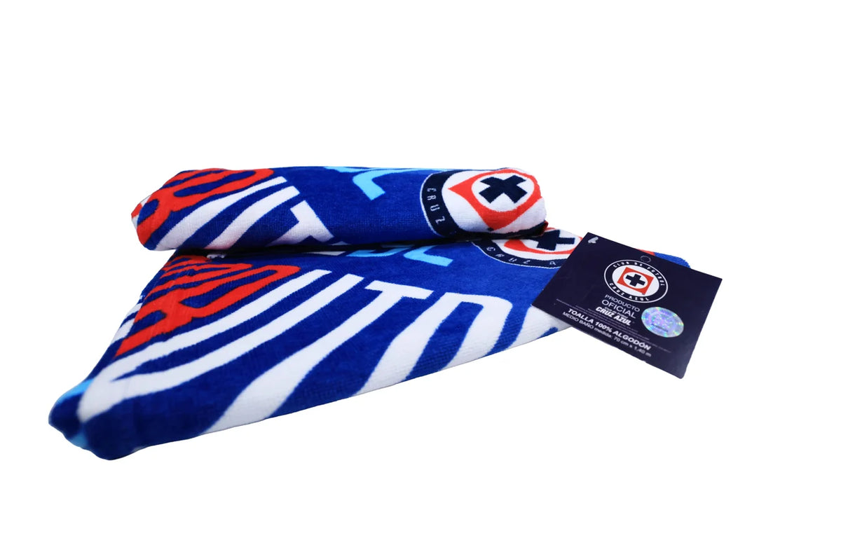 CRUZ AZUL BODY TOWEL "AZUL DE POR VIDA"