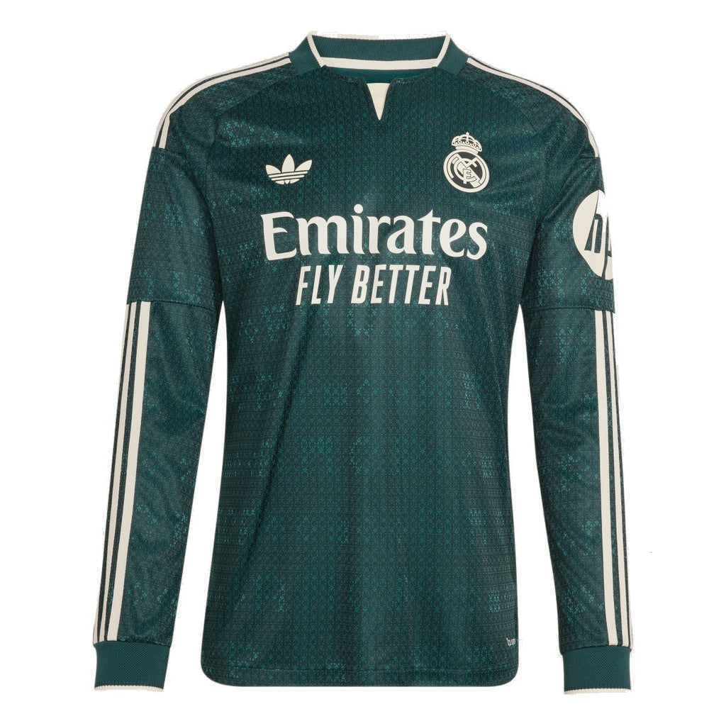 NEW REAL MADRID AWAY SHIRT 2026-2027 AUTHENTIC LONG SLEEVE
