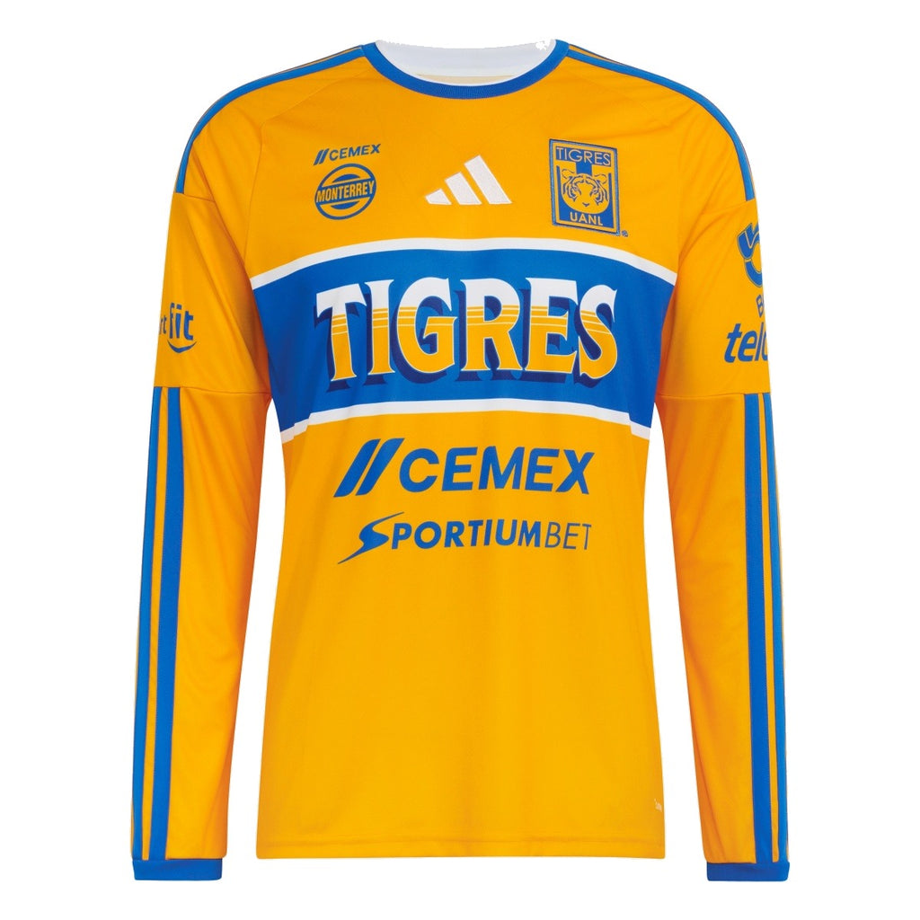 NEW TIGRES UANL HOME SHIRT 2026-2027 LONG SLEEVE