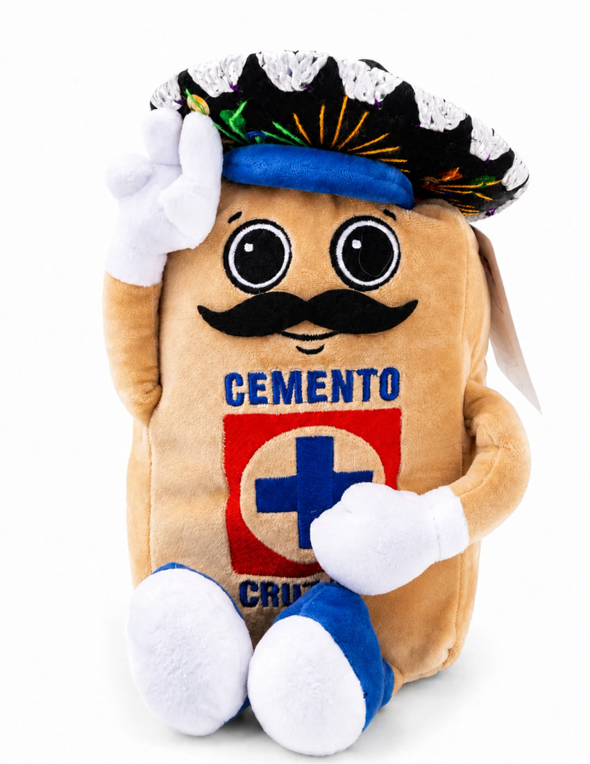 MASCOTA OFICIAL CRUZ AZUL PELUCHE CRUZAZULITO VERSIÓN 15 DE SEPTIEMBRE