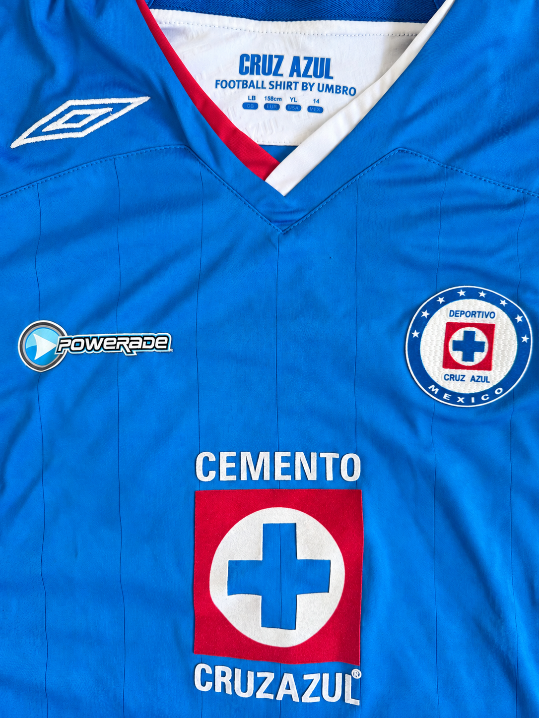 CRUZ AZUL HOME SHIRT 2009-2010 YOUTH