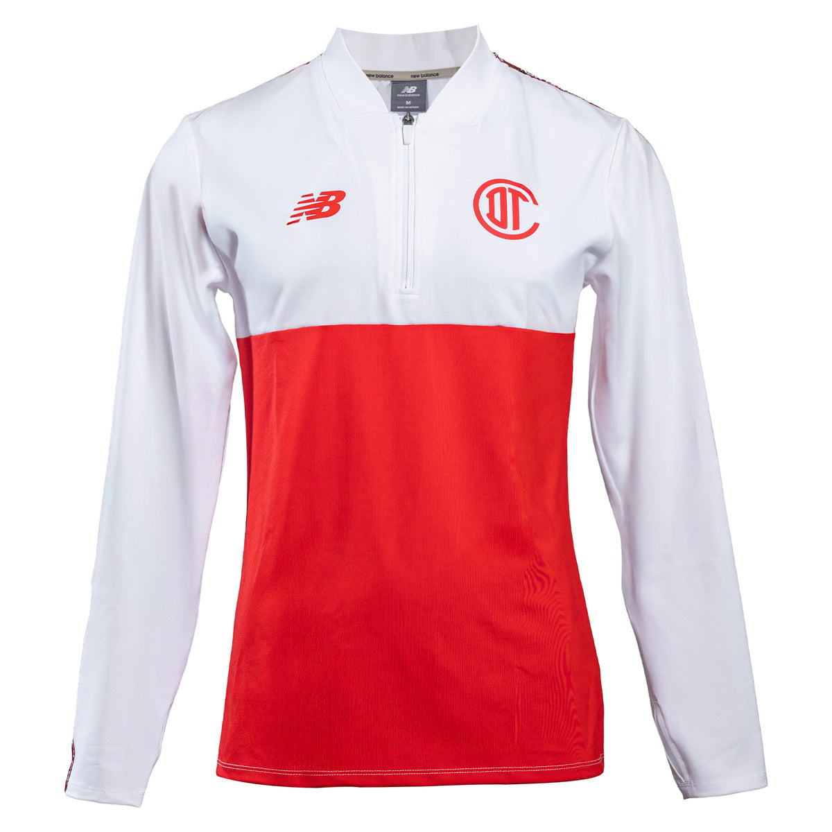 Toluca FC Training 1/4 Zip Knitted Midlayer White