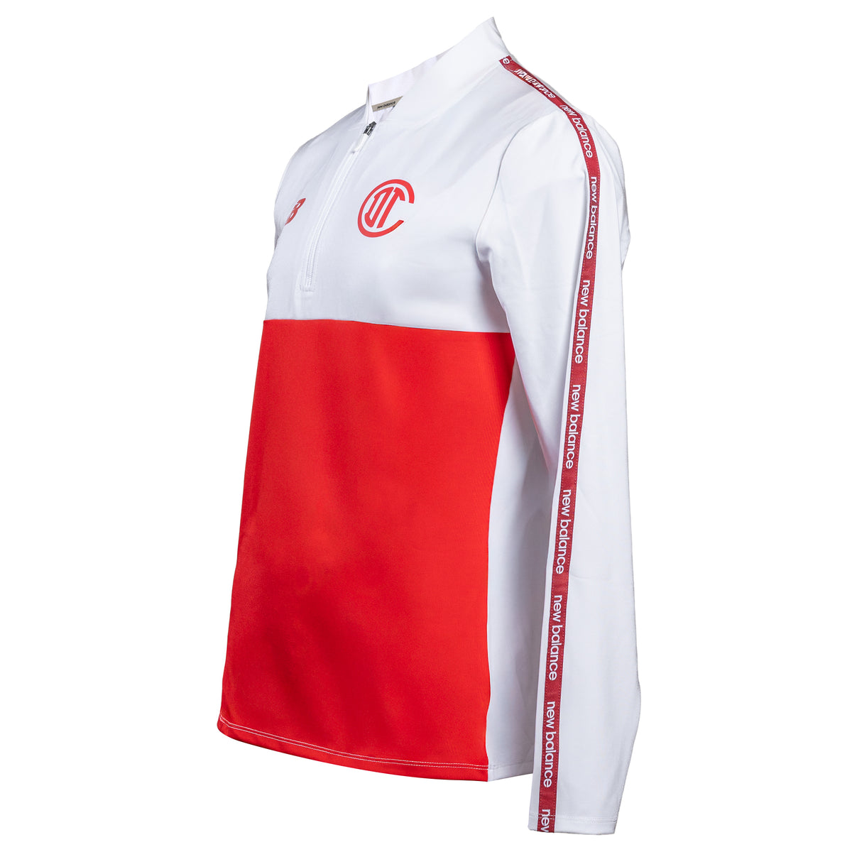 Toluca FC Training 1/4 Zip Knitted Midlayer White - photo 3
