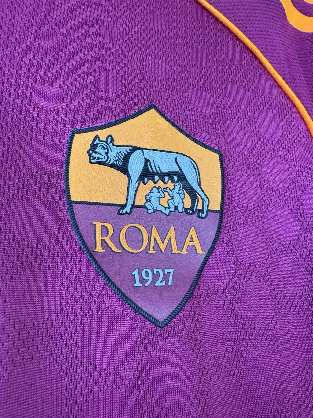 AS ROMA MATCH WORN HOME SHIRT BALDANZI 25-26 ADIDAS
