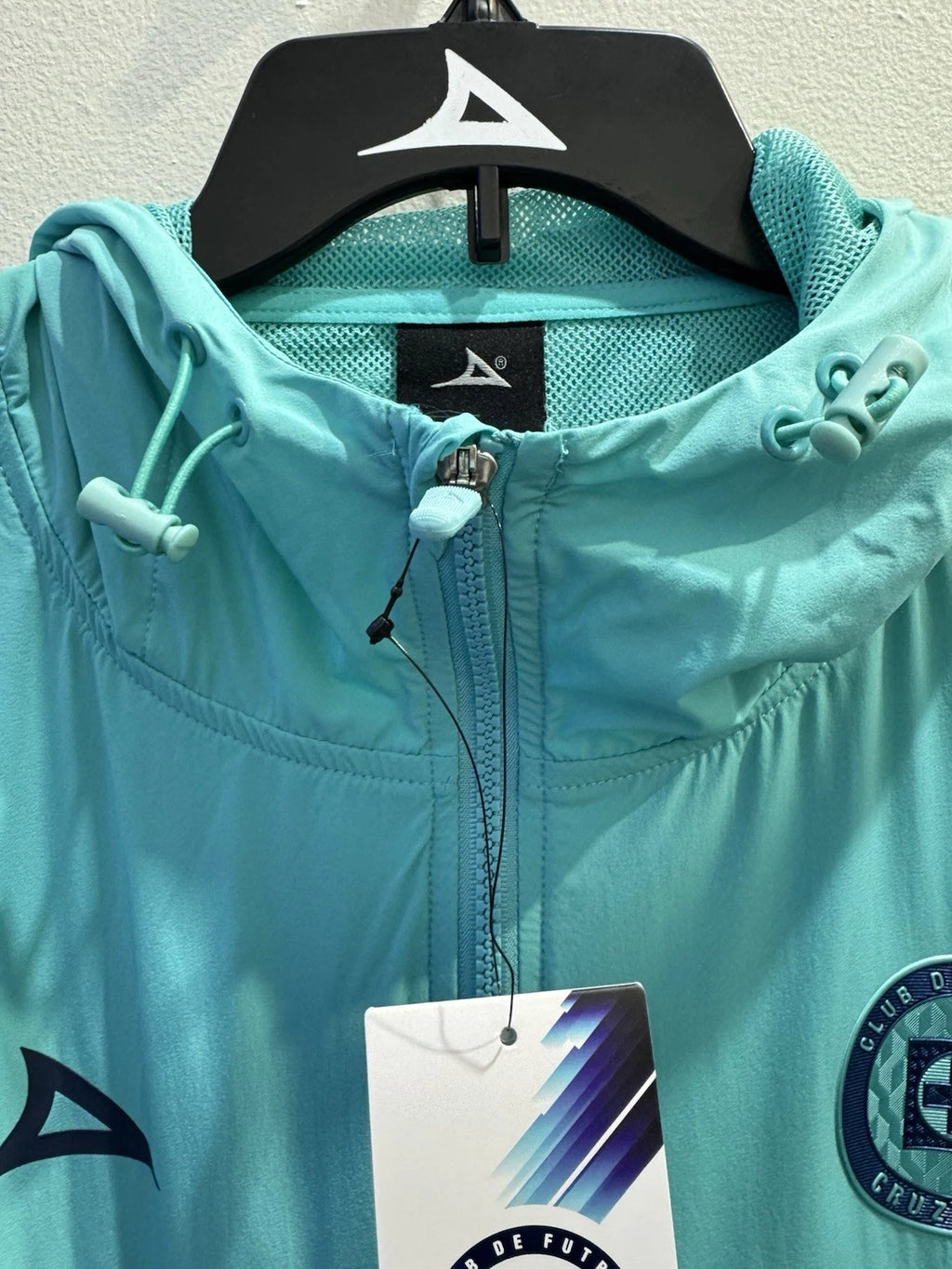 NEW CRUZ AZUL AQUA WINDBREAKER ANTHEM JACKET 2025-2026 [2XL]