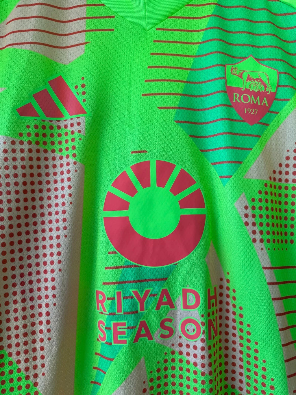AS ROMA MATCH WORN GOALKEEPER SHIRT RENATO MARIN #89 SERIE A CALCIO