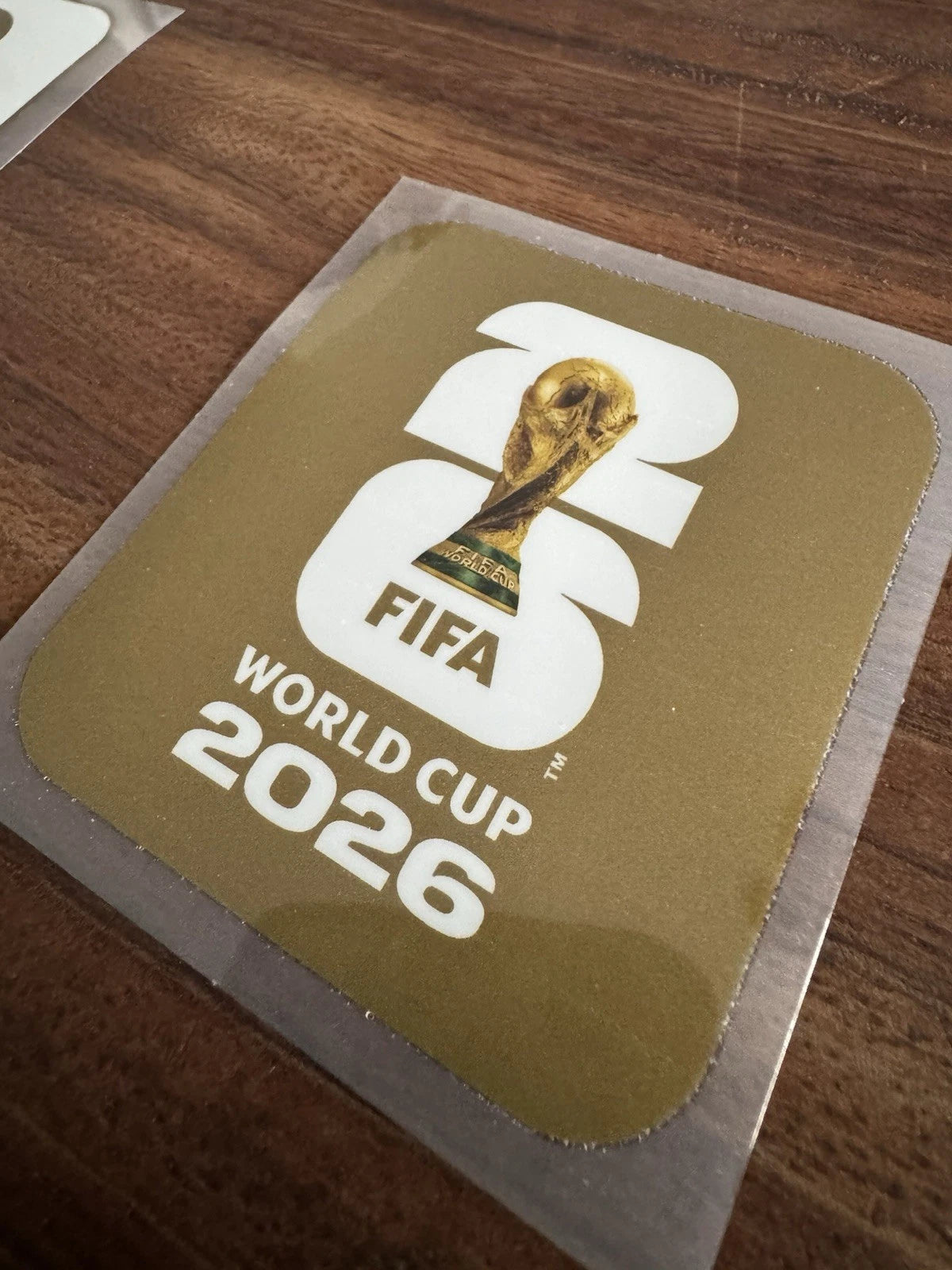 OFFICIAL GOLD PATCH FIFA WORLD CUP 2026 CHAMPIONS