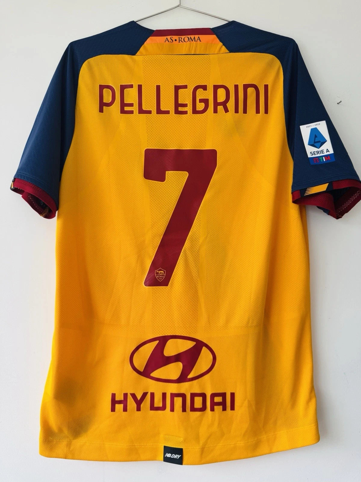 AS ROMA THIRD SHIRT 2021-2022 PELLEGRINI #7