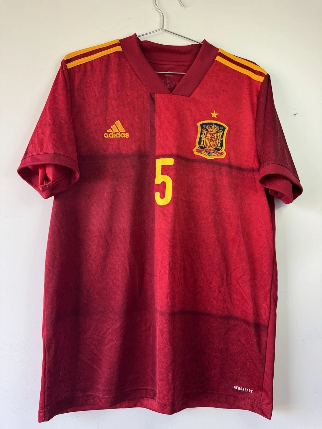 SPAIN HOME SHIRT 2020 SERGIO BUSQUETS [L]