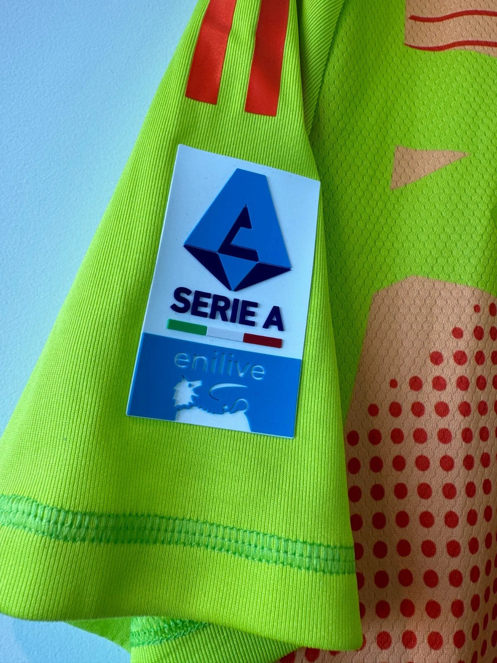 AS ROMA MATCH WORN GOALKEEPER SHIRT RENATO MARIN #89 SERIE A CALCIO