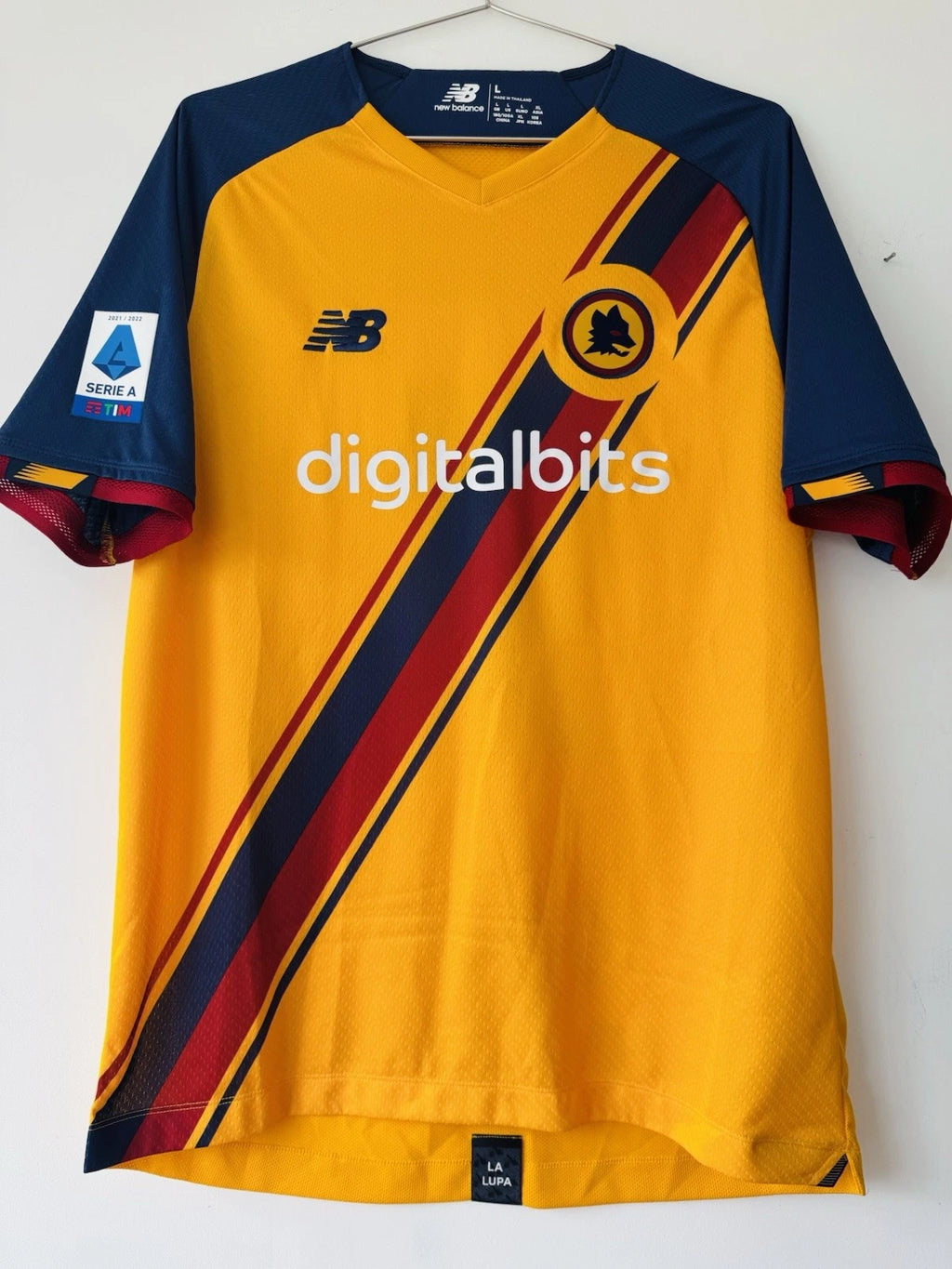 AS ROMA THIRD SHIRT 2021-2022 PELLEGRINI #7