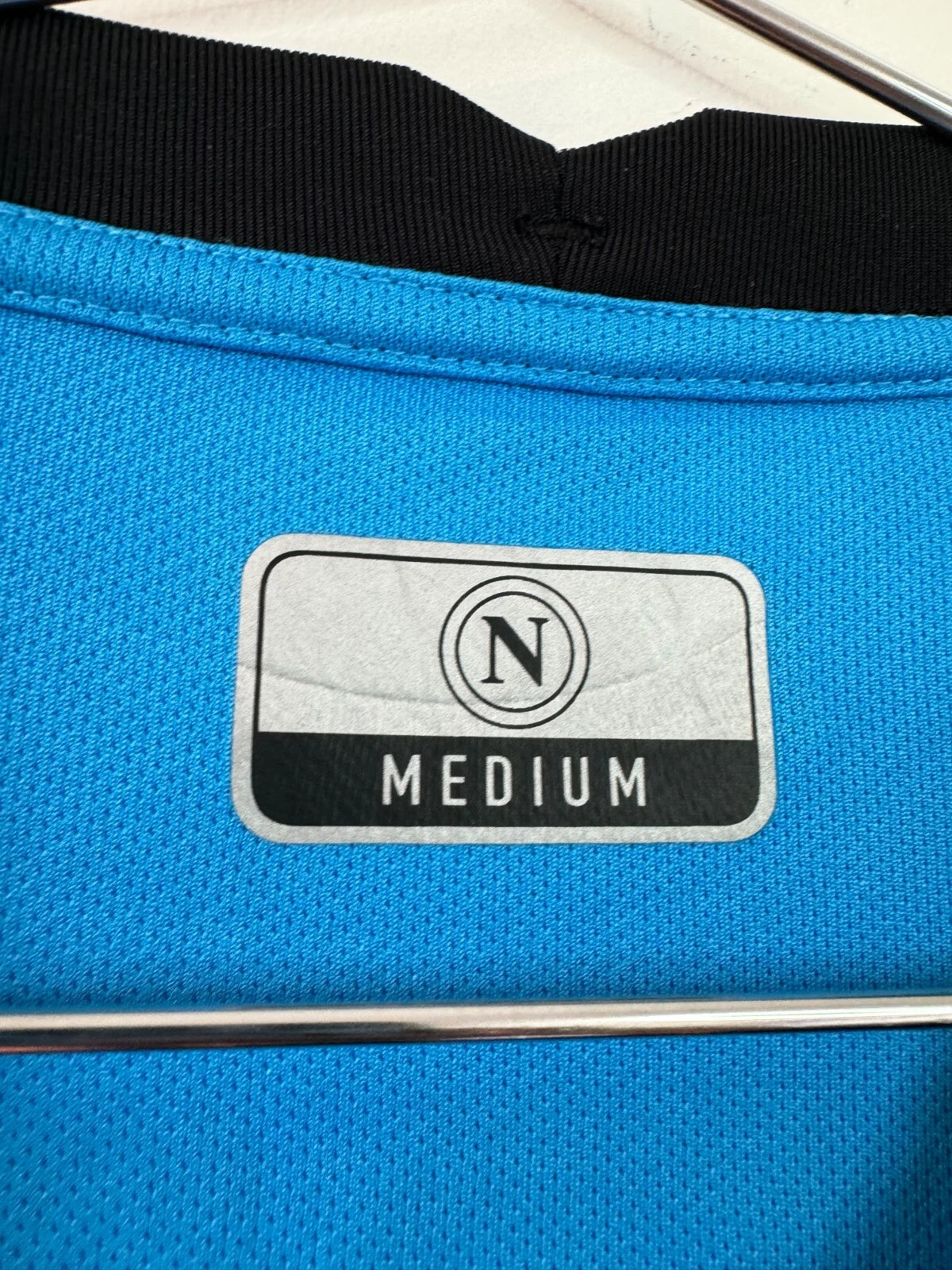 SSC NAPOLI MATCH WORN HOME SHIRT DEMME #4 EA7 22-23