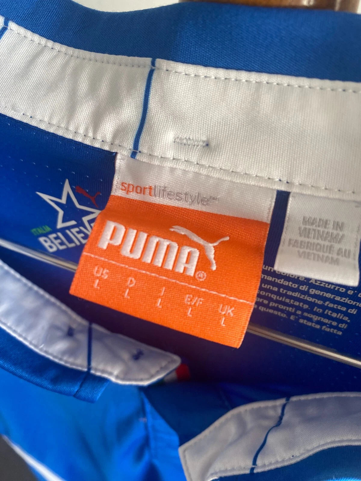ITALY HOME SHIRT PUMA 2014 PIRLO #21 [L] WORLD CUP BRAZIL 2014