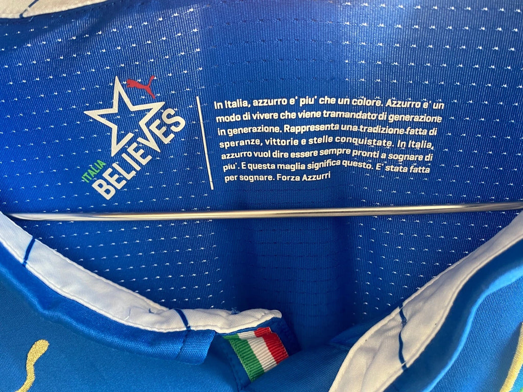 ITALY HOME SHIRT PUMA 2014 PIRLO #21 [L] WORLD CUP BRAZIL 2014
