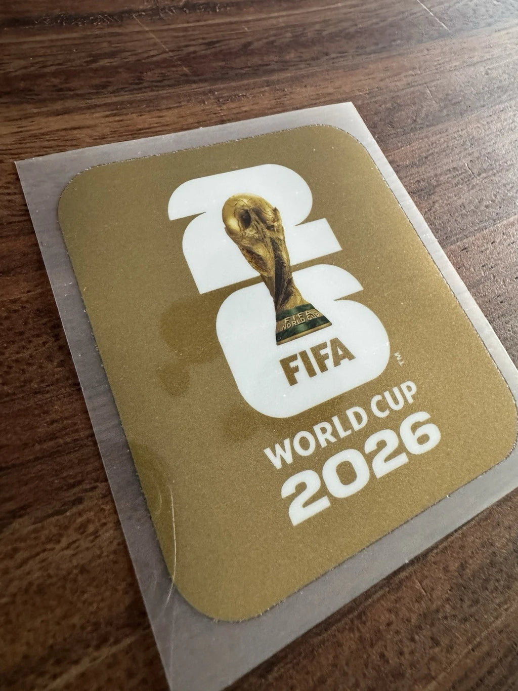 OFFICIAL GOLD PATCH FIFA WORLD CUP 2026 CHAMPIONS