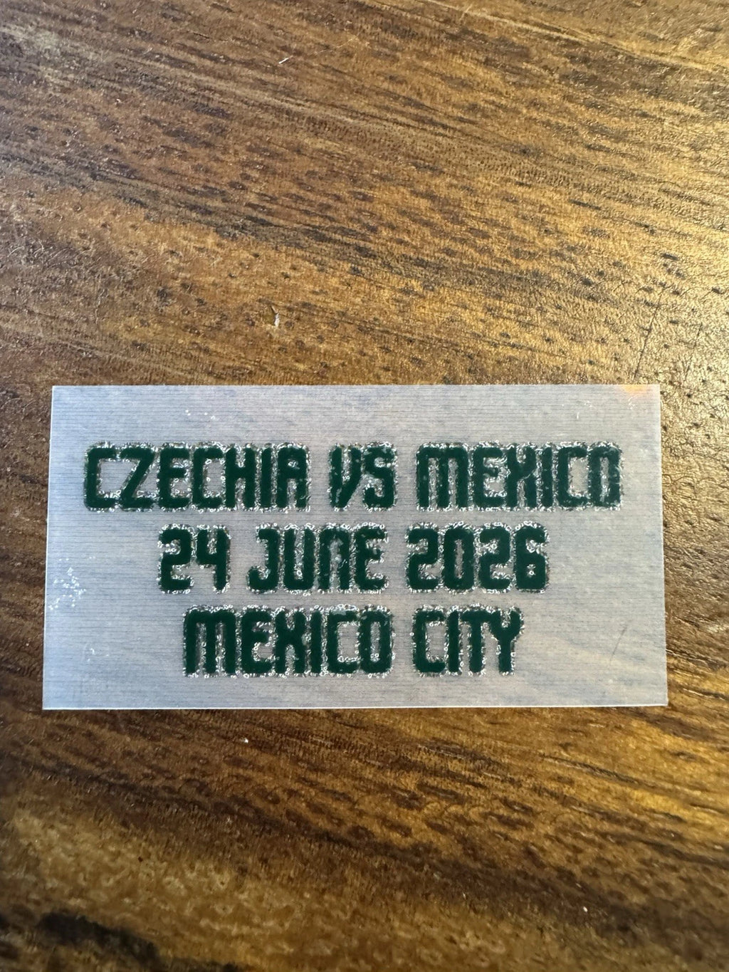 DETALLES DEL PARTIDO MÉXICO VS. REPÚBLICA CHECA MUNDIAL 2026