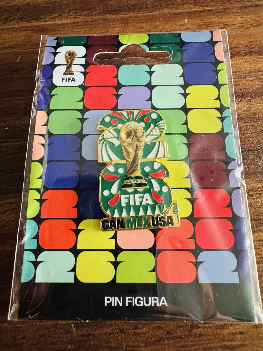 COLLECTIBLE PIN FIFA WORLD CUP 2026 CUP LOGO MEXICO VERSION