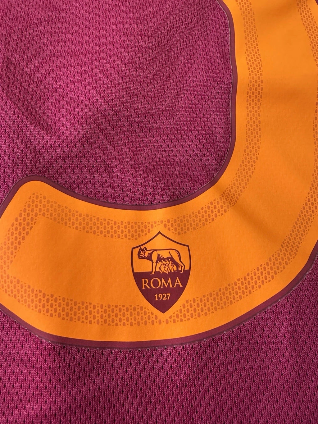 AS ROMA MATCH WORN HOME SHIRT BALDANZI 25-26 ADIDAS