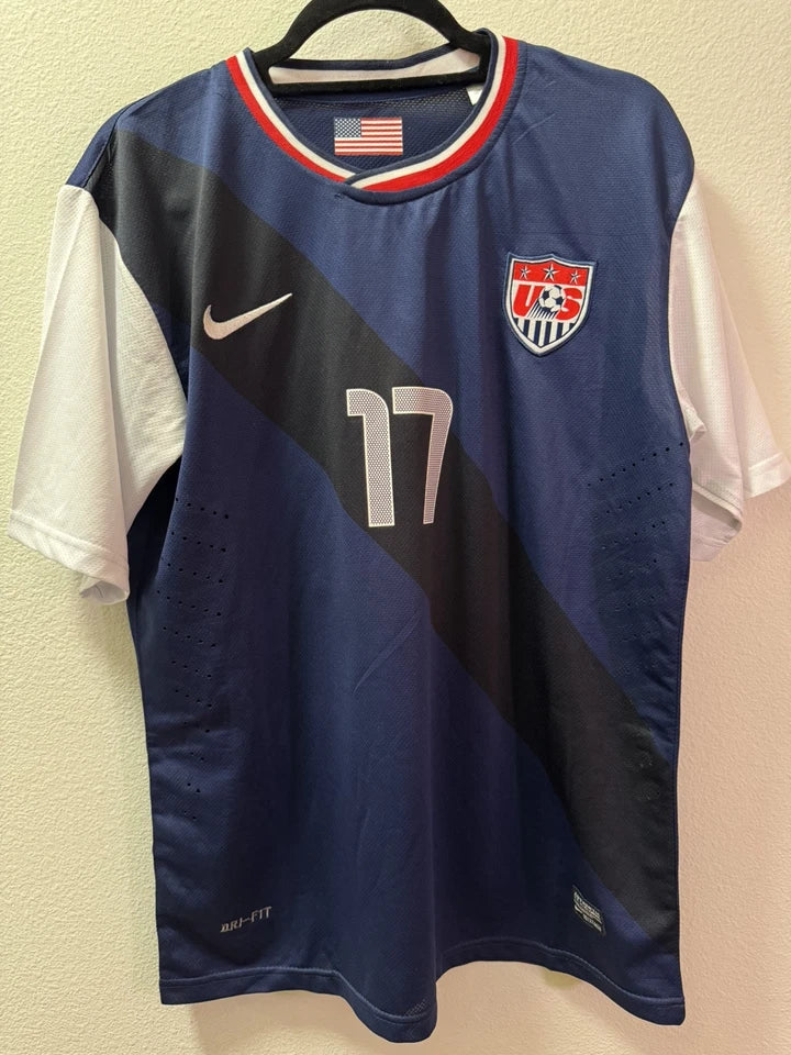 MATCH ISSUE USA NATIONAL TEAM AWAY SHIRT [L] ALTIDORE # 17 2012-2013