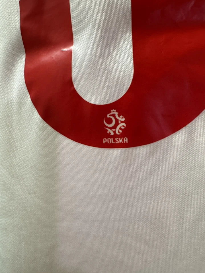 POLAND HOME SHIRT EURO 2020 ROBERT LEWANDOWSKI [L]