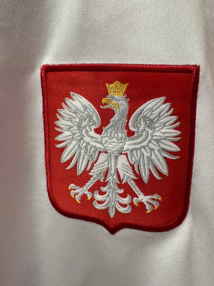 POLAND HOME SHIRT EURO 2020 ROBERT LEWANDOWSKI [L]