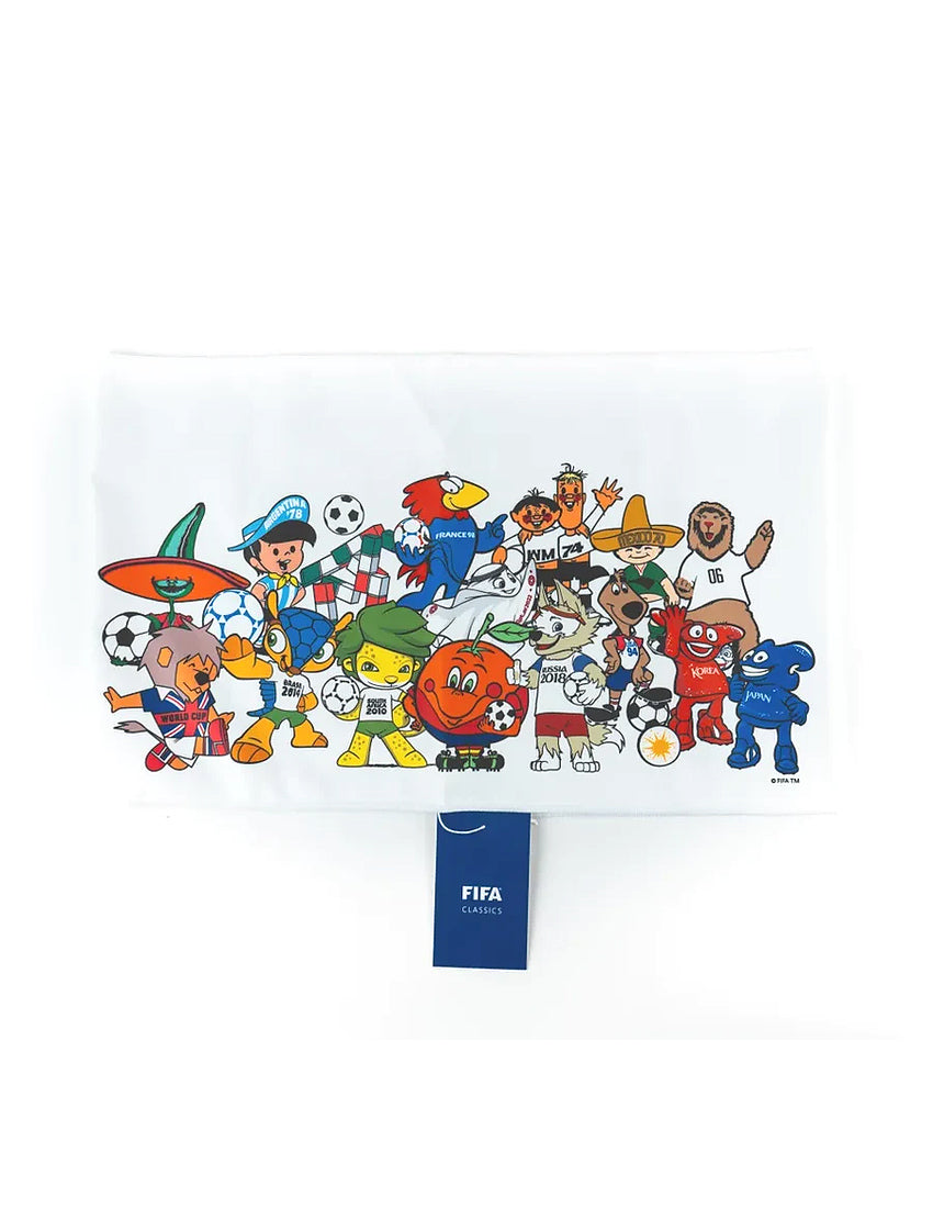 TOALLA DEPORTIVA MASCOTAS DE LA COPA DEL MUNDO